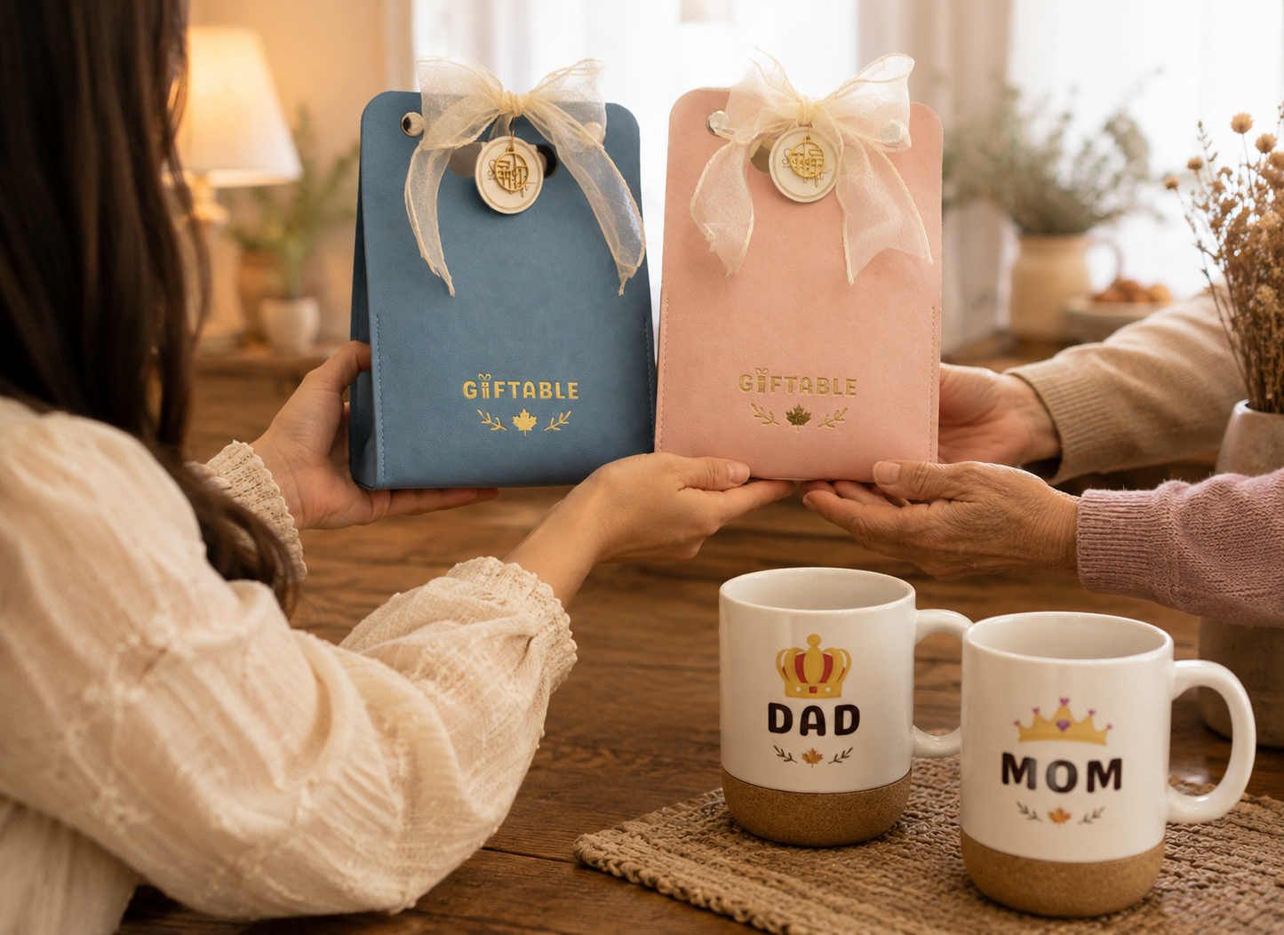 Giftable™ Mom & Dad Mug Gift Set