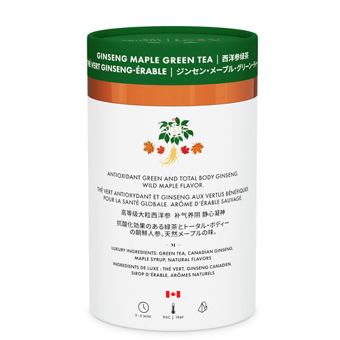 M21 Ginseng Maple Green Tea, 52.8g