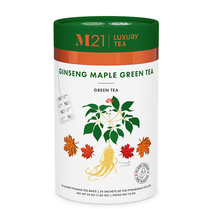M21 Ginseng Maple Green Tea, 52.8g