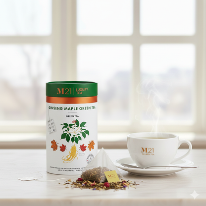 M21 Ginseng Maple Green Tea, 52.8g