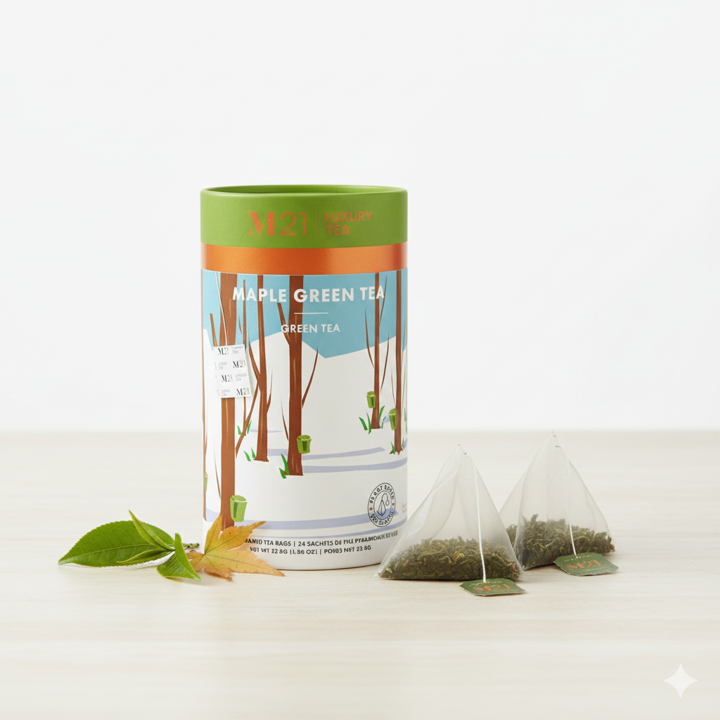 M21 Maple Green Tea, 52.8g