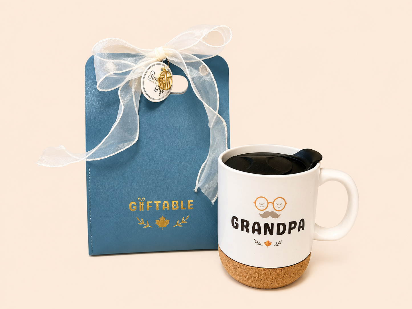 Grandpa Mug – Ceramic Cork Base Gift Mug