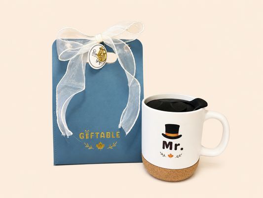 Mr. Mug – Ceramic Cork Base Gift Mug