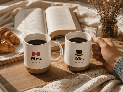 Giftable™ Mr. & Mrs. Mug Gift Set
