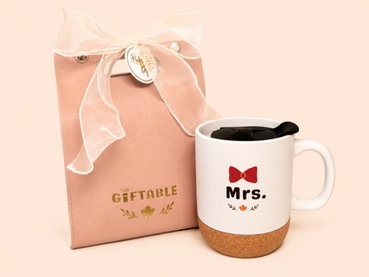 Mrs. Mug – Ceramic Cork Base Gift Mug
