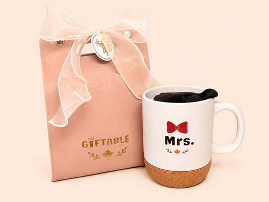 Mrs. Mug – Ceramic Cork Base Gift Mug